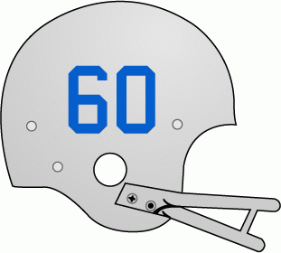 Buffalo Bills 1960-1961 Helmet Logo iron on transfers for T-shirts
